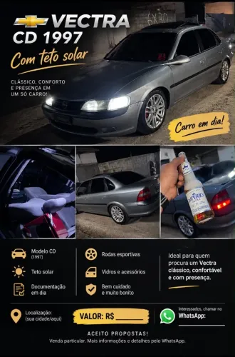Chevrolet Vectra CD 2.2 16V / 2.0 16V Mec./aut. 1997