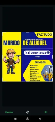 Marido aluguel serviço gerais