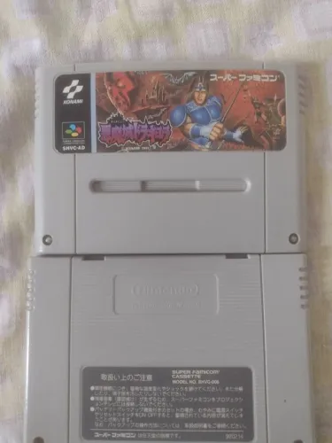 Super Castlevania 4 original japonês!!!