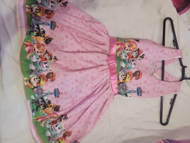 Vestido Patrulha Canina