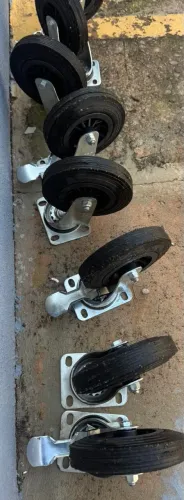 Rodas para contêiner 8x2 rodízio