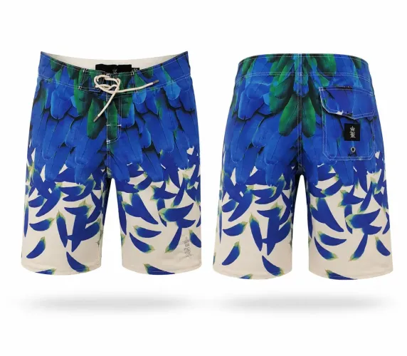 Bermuda Tactel floral Sergio K - tecido macio