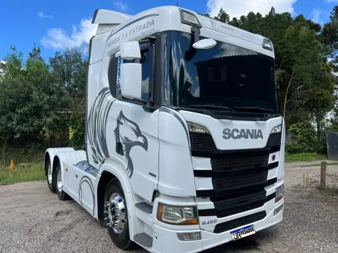 scania sc ntg r450 trucado 6x2 ano 2019 repasse