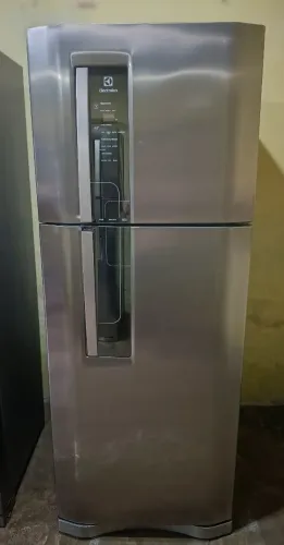 Geladeira Electrolux Frost Free Inox 440 Litros Funcionando Perfeitamente