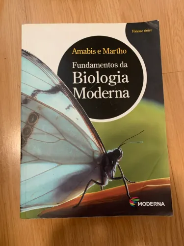 Fundamentos da Biologia Moderna | Amabis e Martho | Volume Único + CD