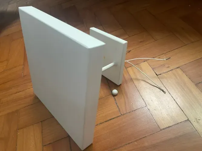 Plafon Quadrado Iluminação Indireta Piùluce