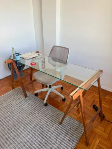 Cadeira Ergonômica Home Office - Cinza/Branca