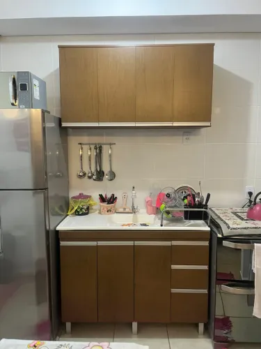 Armários Aéreos, Gabinetes de Cozinha, Tampão, Balcão NOVOS - Mirassol - *