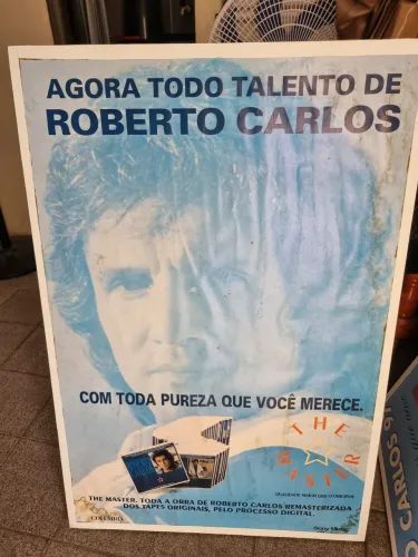 Lote Pôsteres Roberto Carlos na Moldura 5 und