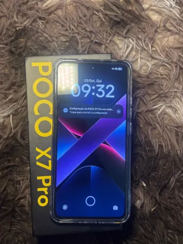 Poco X7 pro 256gb troco por poco linha f ou iphone
