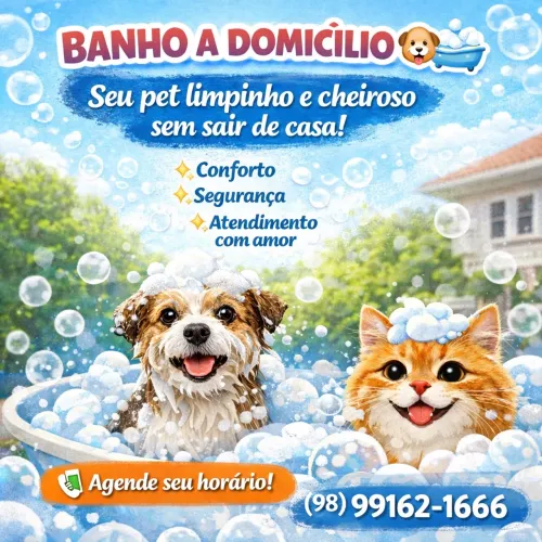 Banho a domicílio