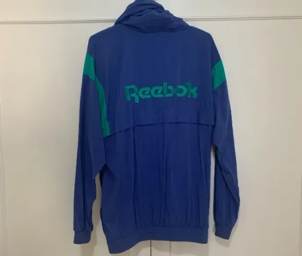 Jaqueta Reebok corta vento vintage