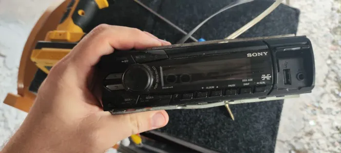 Rádio Sony xplod usb