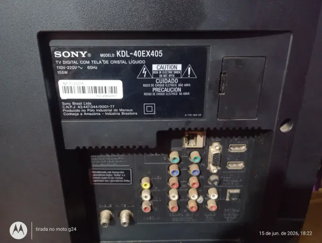 Tv Sony bravia 40 polegadas