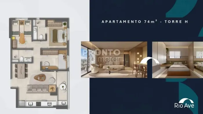 Apartamento com 3 quartos em Ilha do Retiro