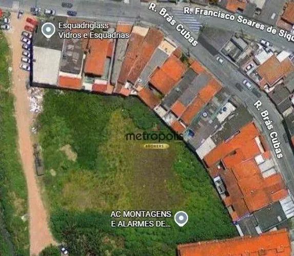 Terreno à venda, 6573 m² por R$ 10.000.000,00 - Vila Bocaina - Mauá/SP