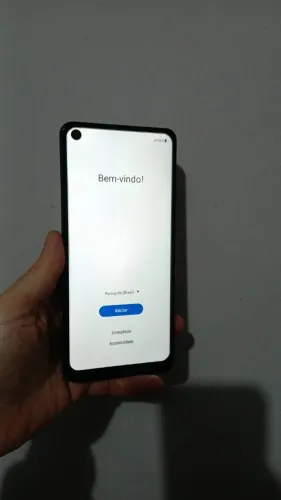 Celular Samsung Galaxy A21S Preto Usado em Excelente Estado