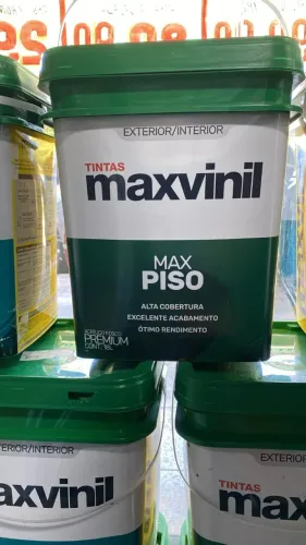 Tinta para Piso Maxvinil 18 Litros - Alta Resistência e Excelente Cobertura