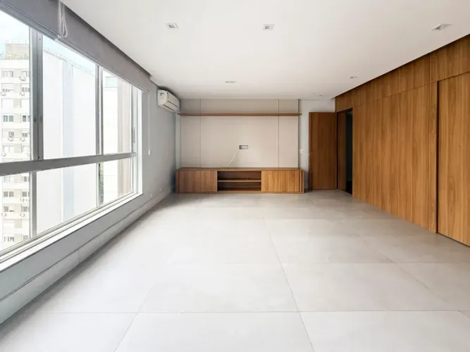 Apartamento para locação no Jardim Europa, com 100 m² de área útil, 2 dormitórios, 1 suite