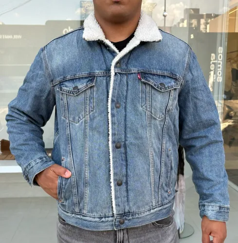 Jaqueta jeans masculina levi?s