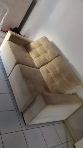 Sofá de linho