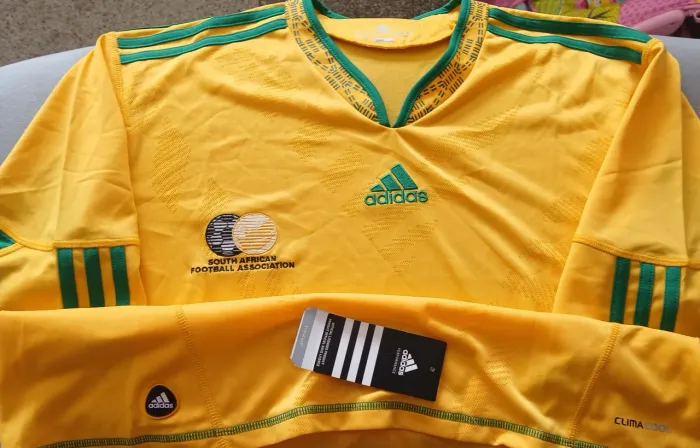 Camisa Seleção África do Sul Amarela adidas Copa 2010 Nova na Etiqueta Tam L Frete Grátis