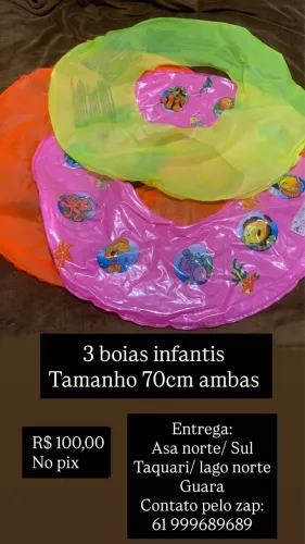 Boias infantis