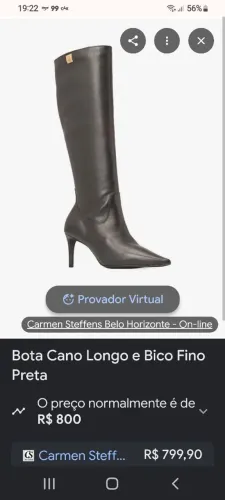 Botas Carmen Steffens em perfeito estado