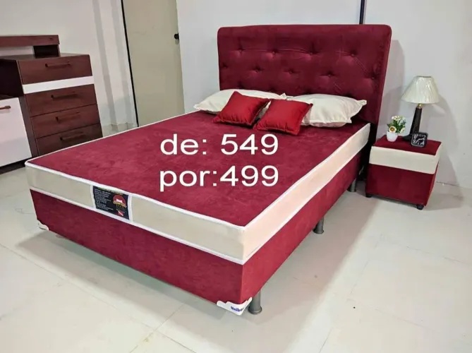 Cama Casal Oferta Mega Show, entregamos gratis hoje mesmo!