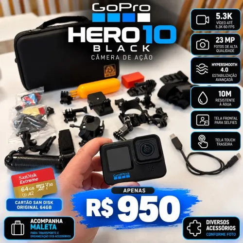 GOPRO HERO 10 BLACK
