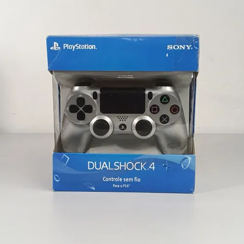 Vendo Controle PlayStation 4 Prata Original Semi novo<br>