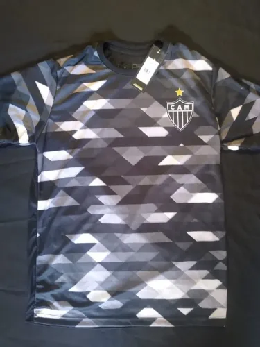 Camisa LICENCIADA Formas Geometricas Atlético Mineiro