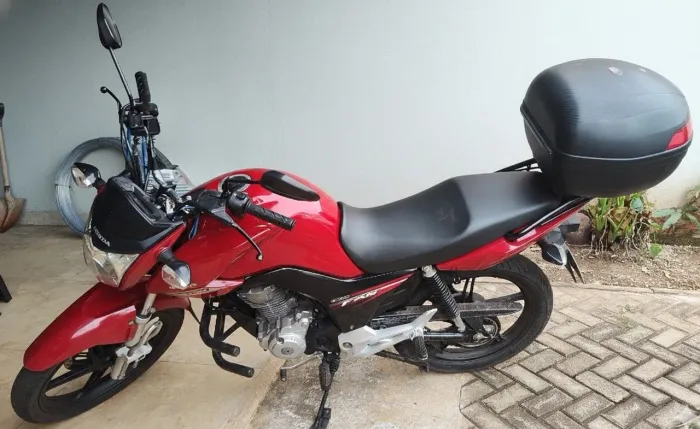 Moto CG FAN 160 ESDI 2017 completa