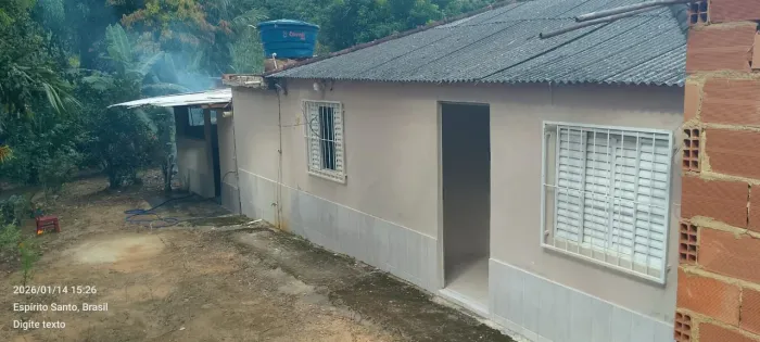 CHÁCARA 2 CASAS MOBILIADA