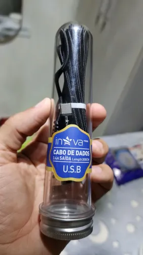 Cabo De Carregamento 3 Metros USB A USB C Novo