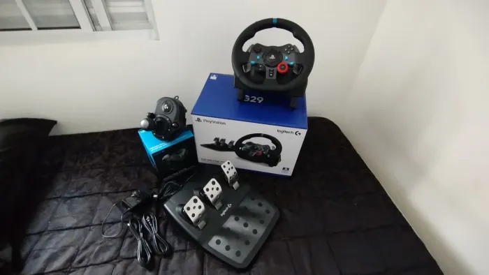 G29 completo + suporte para cambio + mod padre + travas de cadeira
