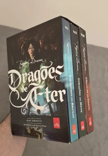 Box 3 Livros - Dragoes de Eter