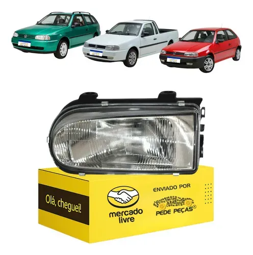 Farol Esquerdo Gol Saveiro Parati 1996 97 98 99 00 2001 2002 Esquerdo/motorista