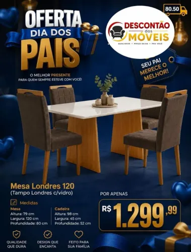 MESA DE JANTAR