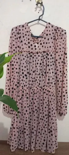 Vestido poá