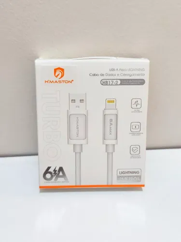 Cabo 2 Metros Lightning iPhone TURBO