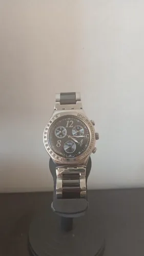 RELÓGIO Swatch IRONY CRONÓGRAFO ORIGINAL - AÇO INOX | TOP CUSTO-BENEFÍCIO
