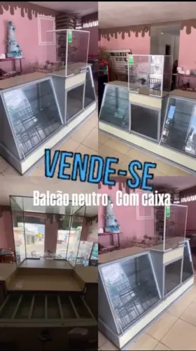 Balcão expositor neutro