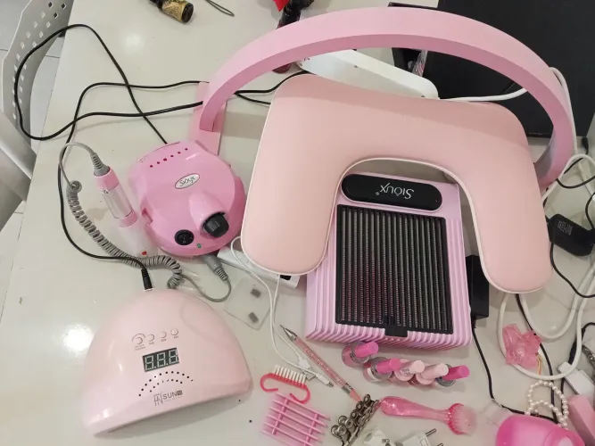 Kit para fazer unha em gel 