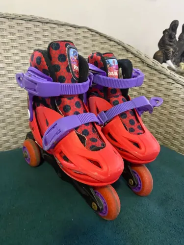 Patins Infantil Miraculous Ladybug Tamanho 34