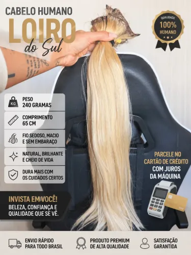 Cabelo loiro do Sul 