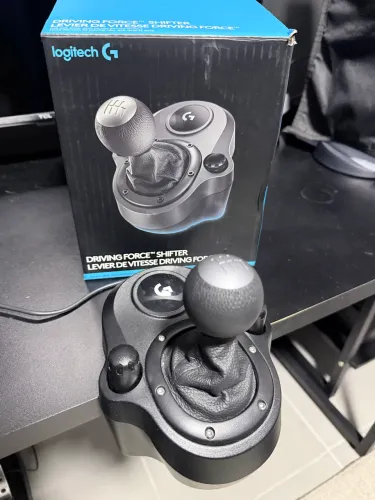 Câmbio Logitech G Driving Force Pc G29 G923 G920 Cor Preto