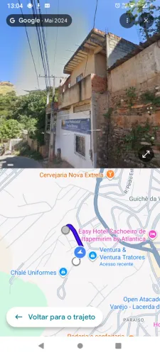 Casa 4 cômodo laje mas varanda e 4 cômodos terreno grande