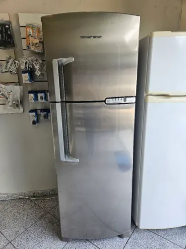 Geladeira Cinza Brantemp 220v Frost Free (Com Garantia)