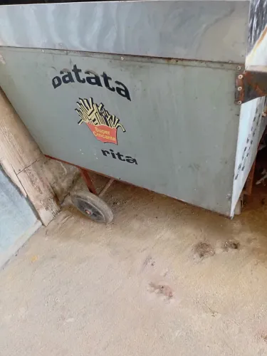 Carrinho de batatas fritas e etc...